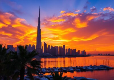 Sunset views Dubai