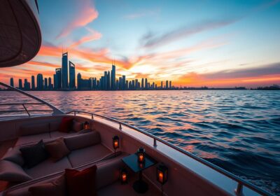 Sunset yacht cruises Dubai