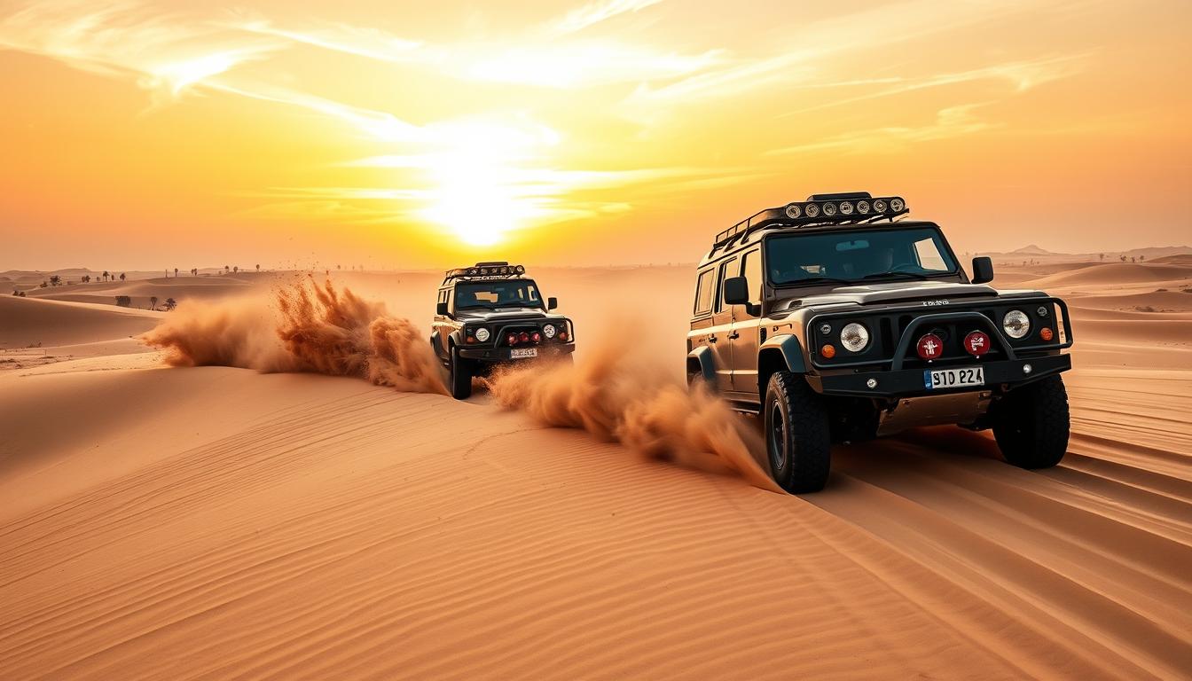 Top dune bashing tours Dubai