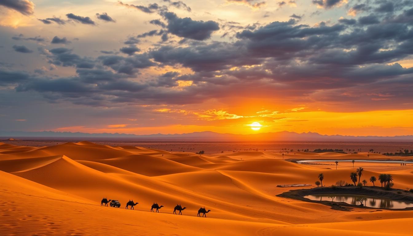 Al Barsha desert tours, community guide desert safari,