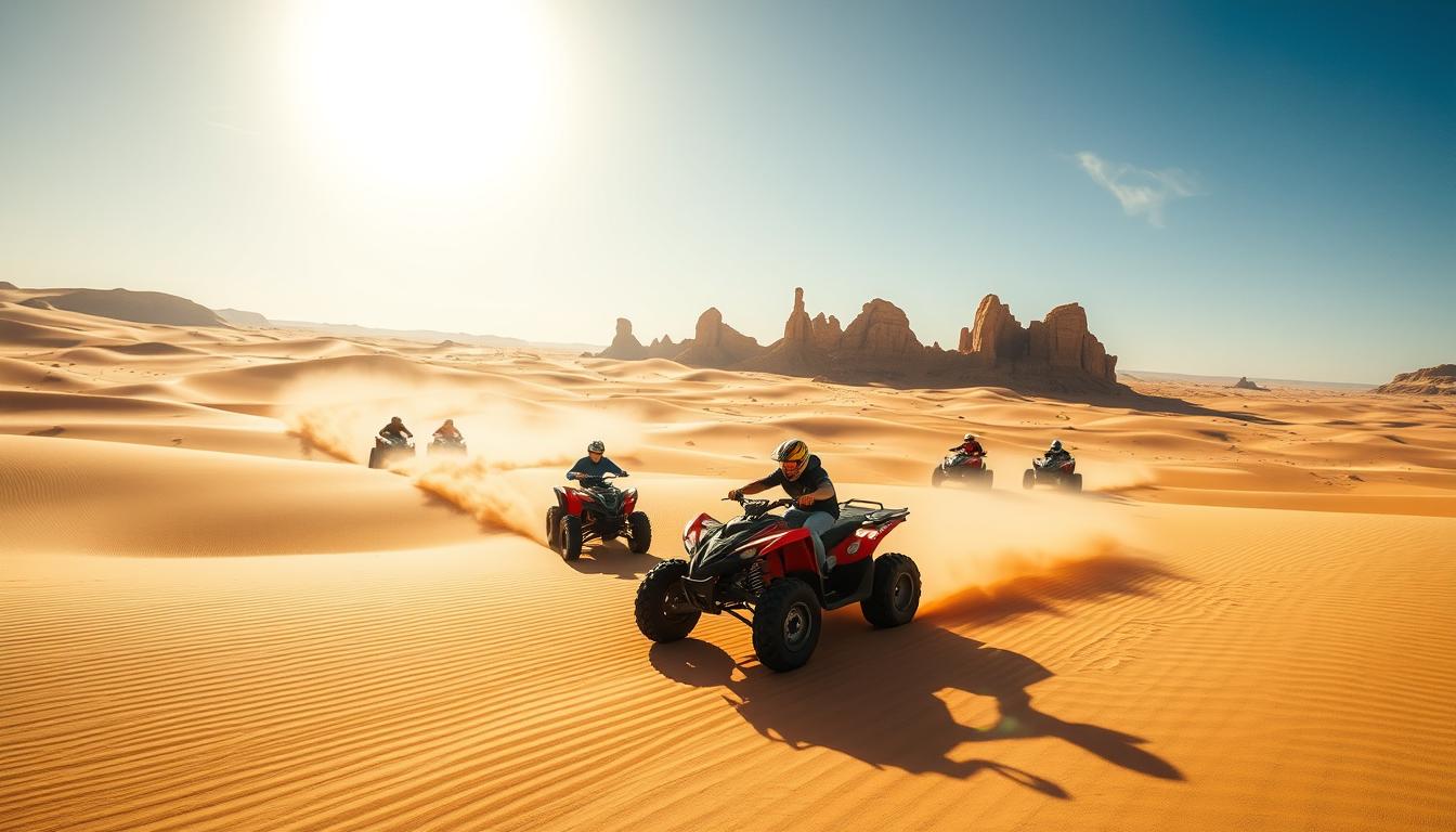 Dubai Desert Quad Biking Tours