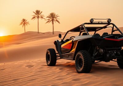 Dune buggy pickup near Bur Dubai