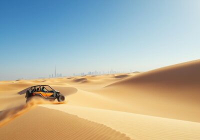 Dune buggy pickup near Deira Dubai