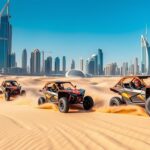 Dune buggy pickup near Dubai Healthcare City