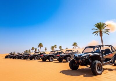 Dune buggy pickup near Dubai Investment Park