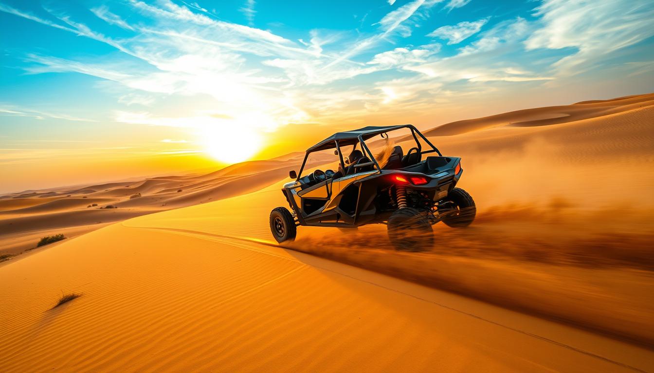 Dune buggy pickup near Jebel Ali Dubai