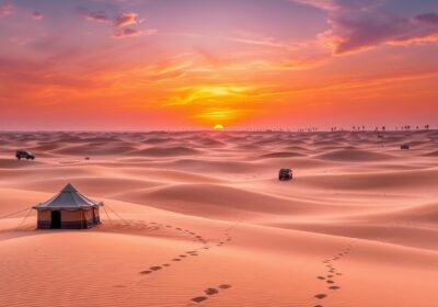 Evening desert safari Dubai