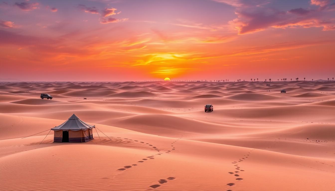 Evening desert safari Dubai