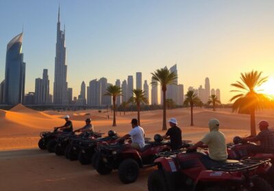 Quad Biking Tour Pickup Near Downtown Dubai