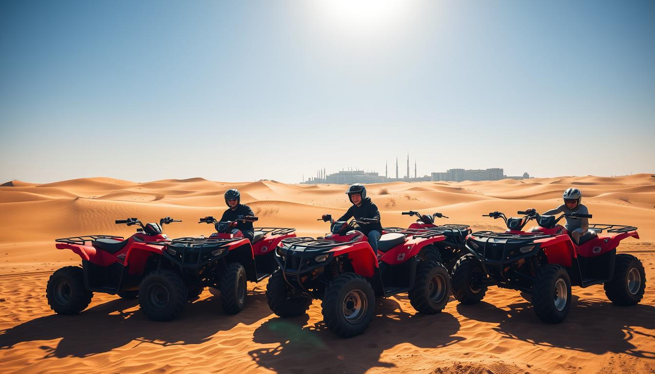 Quad Biking Tour Pickup Near Dubai Sports City Dubai