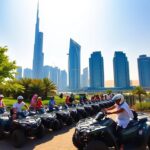 Quad Biking Tour Pickup Near Jumeirah Lake Towers Dubai