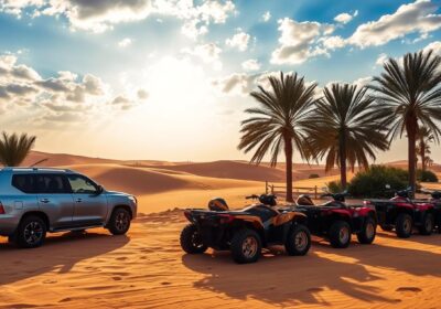 Quad Biking Tour Pickup Near The Greens Dubai