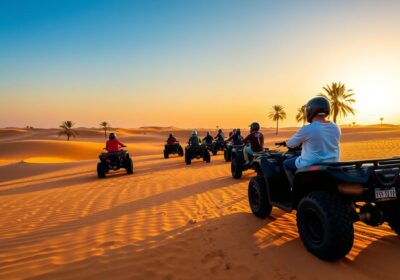 Quad Biking Tour Pickup Near The Meadows Dubai