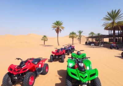 Quad Biking Tour Pickup Near The Springs Dubai