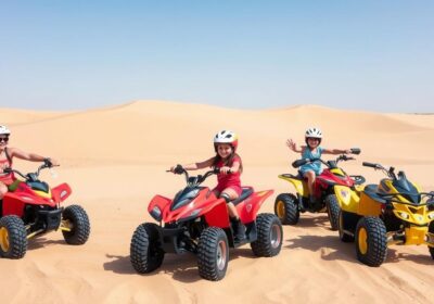 Safe quad biking for kids Dubai