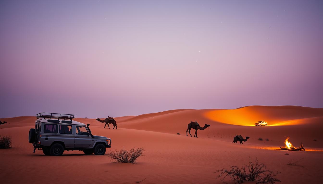 Winter evening safaris Dubai, Dubai travel winter, evening safari guide