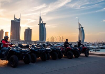 quad biking tour pickup near Dubai Marina Dubai