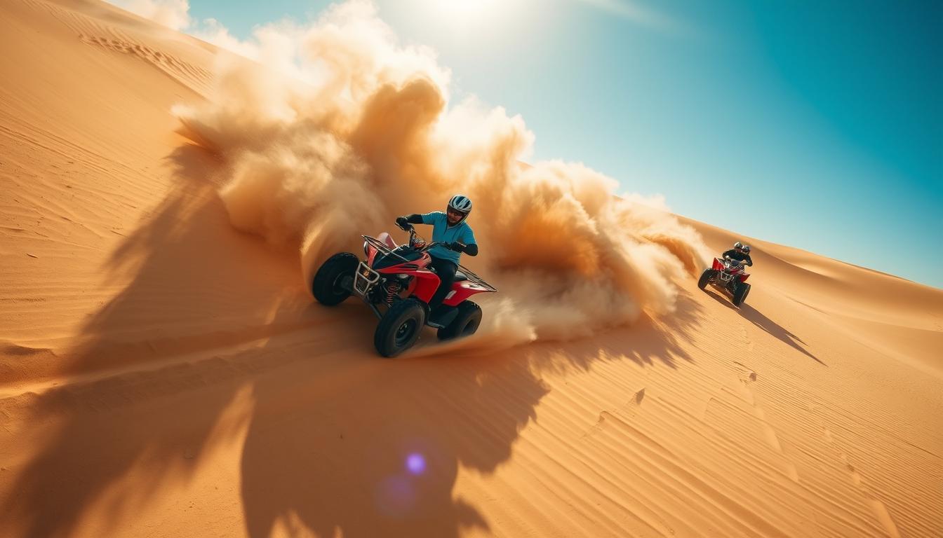 desert quad biking