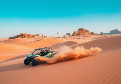 desert safari bike ride