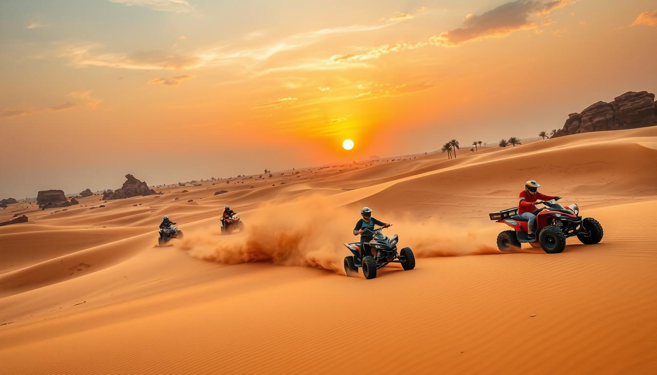 desert safari quad bike dubai