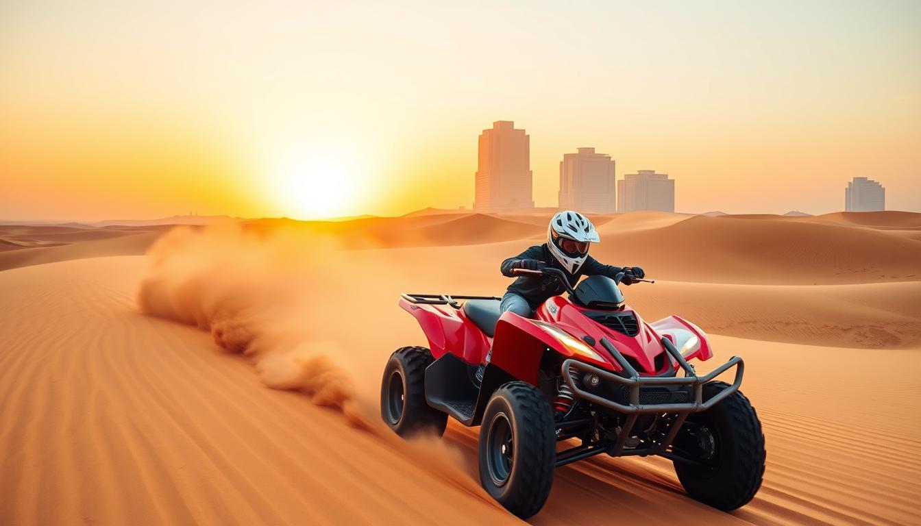 dubai desert safari quad bike