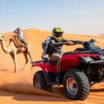 quad biking and camel riding dubai