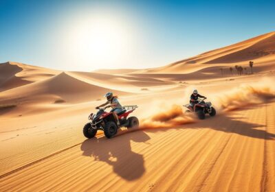 quad biking dubai desert