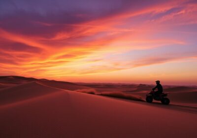 evening quad biking dubai