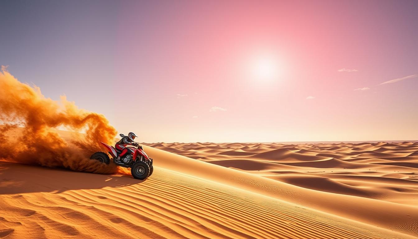 quad bike desert safari dubai