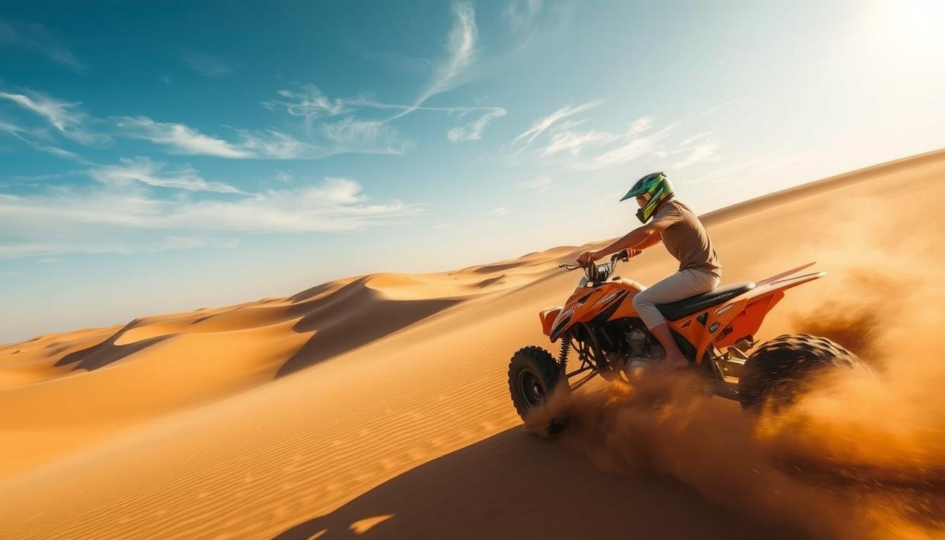 quad bike desert tour dubai