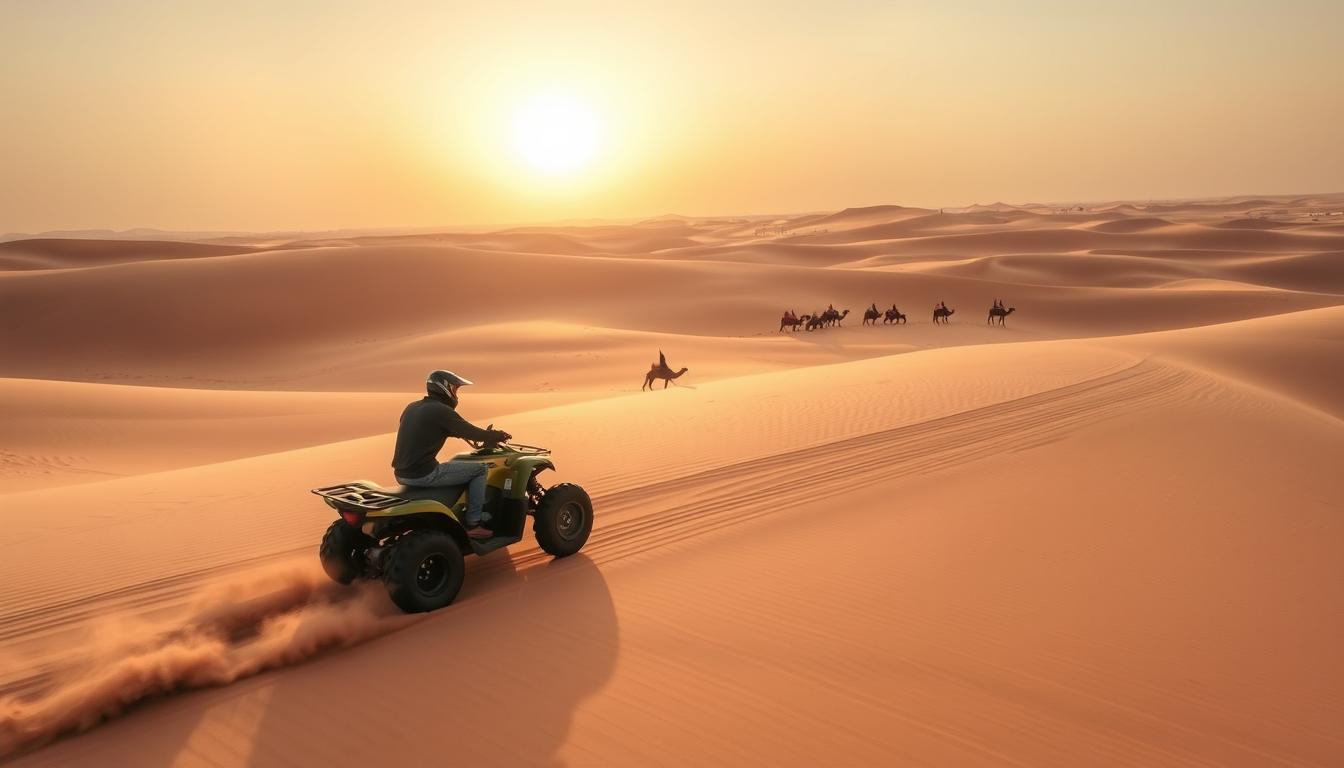 quad bike dubai desert safari