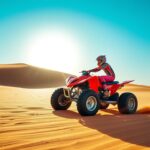 quad bike in dubai desert