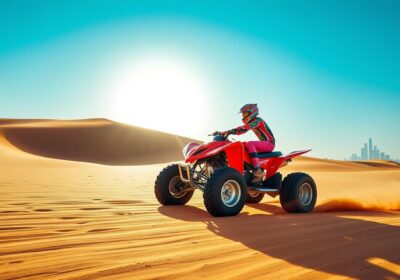 quad bike in dubai desert