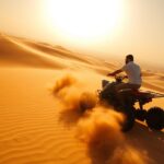 quad biking dubai desert