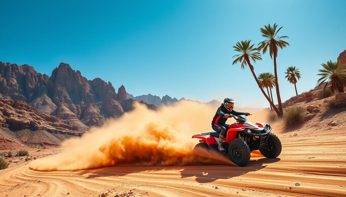 quad biking dubai hatta road