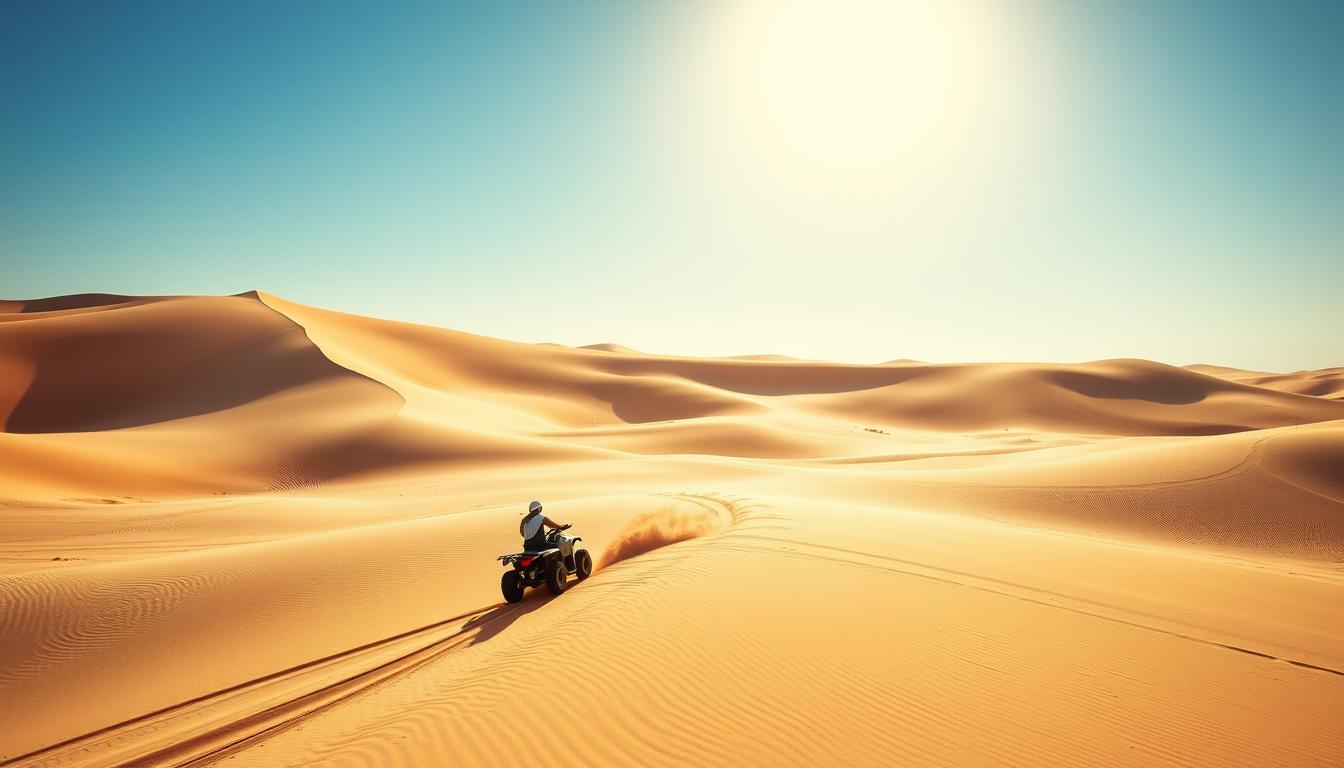 quad biking dunes dubai