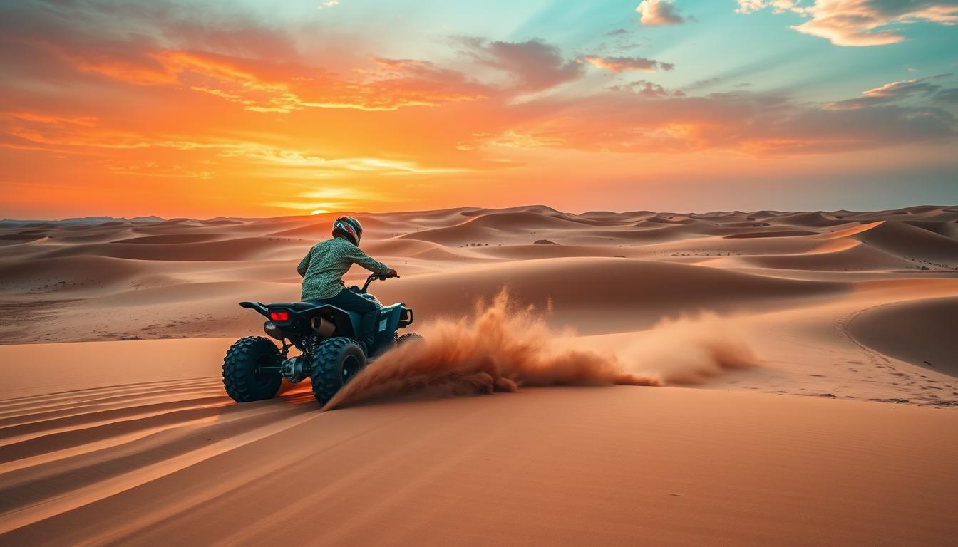 quad biking safari dubai