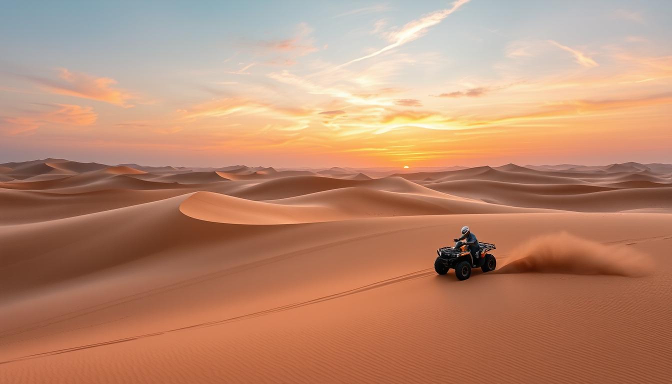 sunrise quad biking dubai