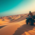 sand dune quad biking dubai