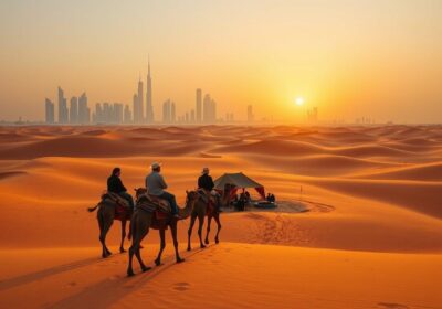 Evening and morning desert safari dubai