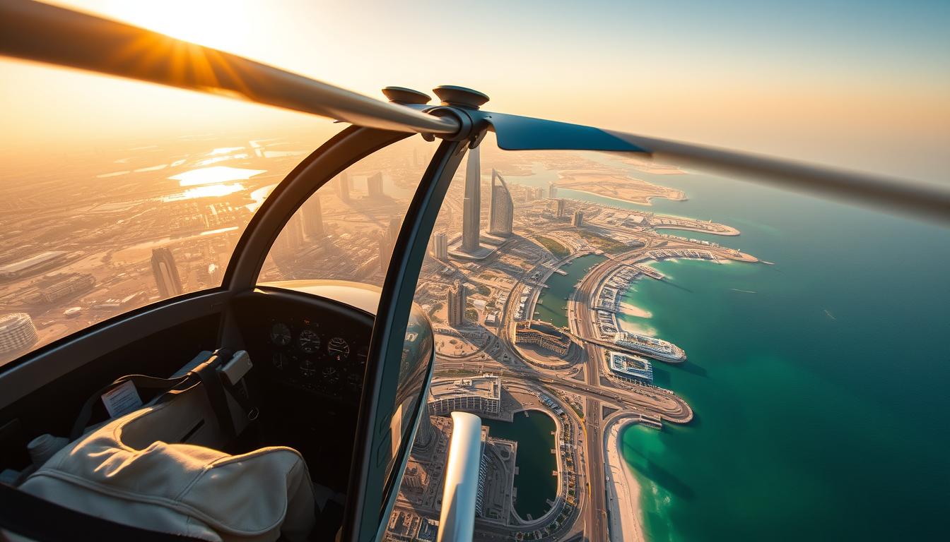 helicopter ride dubai