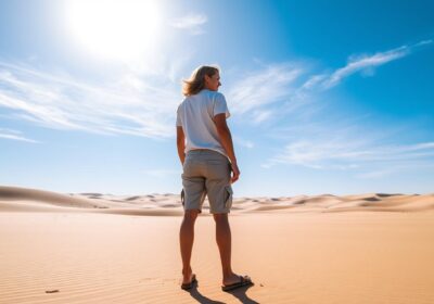 Can I wear shorts in Dubai desert?