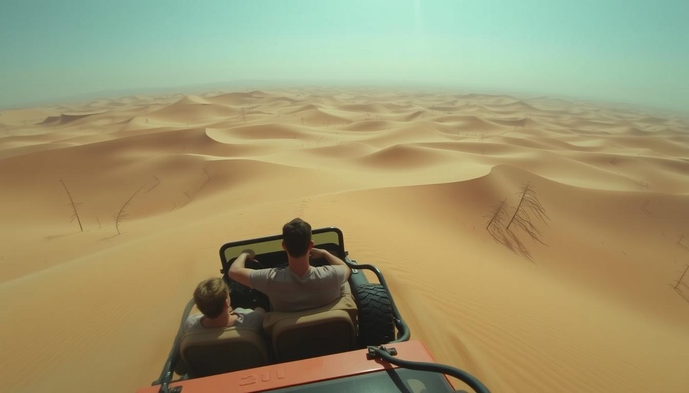 Does dune bashing cause motion sickness?