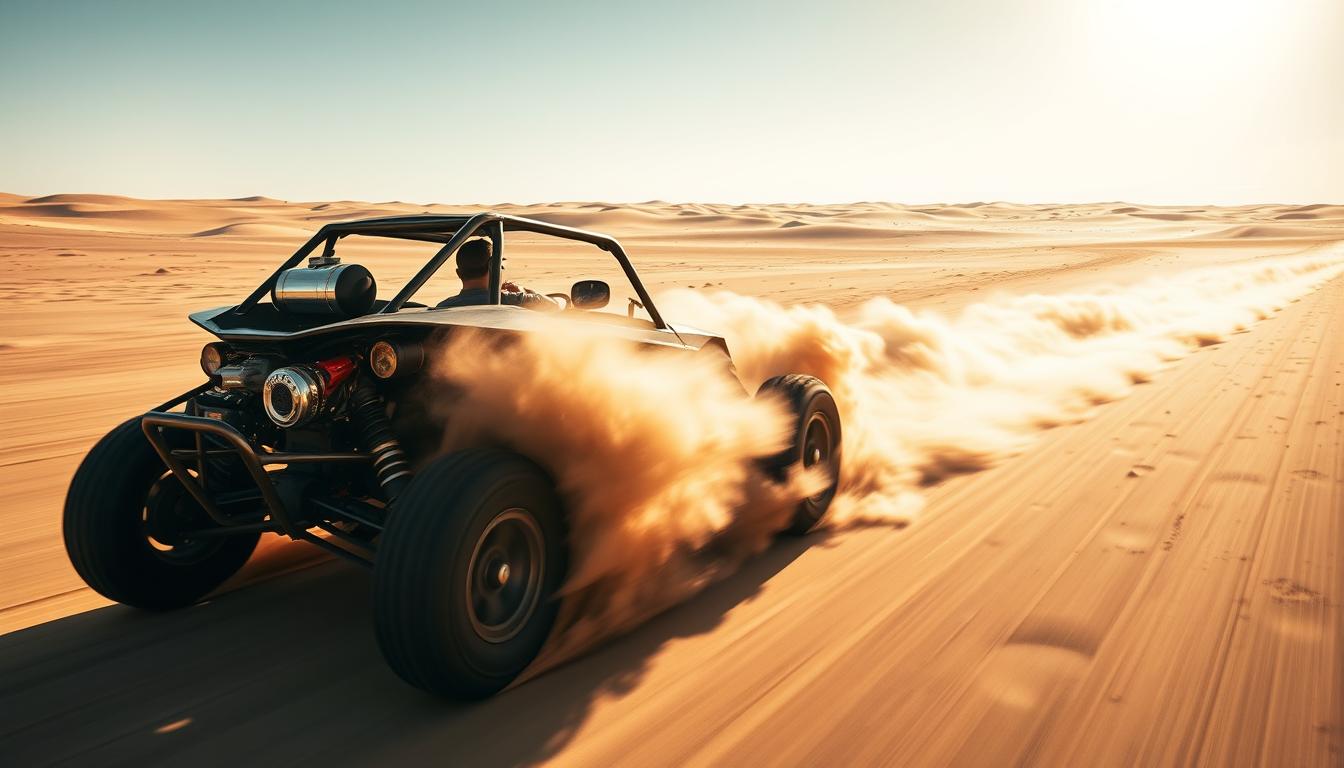 How fast does a dune buggy go?