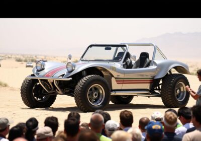 How much did Steve McQueen's dune buggy sell for?