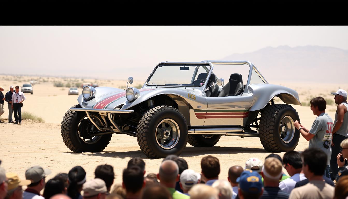 How much did Steve McQueen's dune buggy sell for?