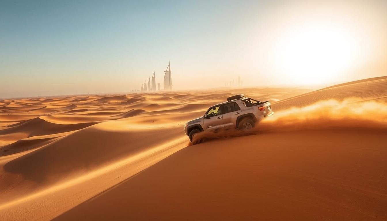 How much does it cost to do the dune bashing in Dubai?