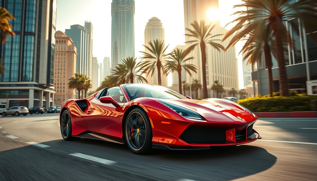 How much does it cost to drive a Ferrari in Dubai?