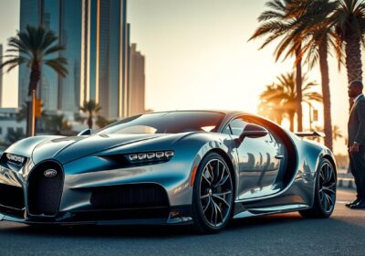 How much does it cost to rent a Bugatti Chiron for a day in Dubai?