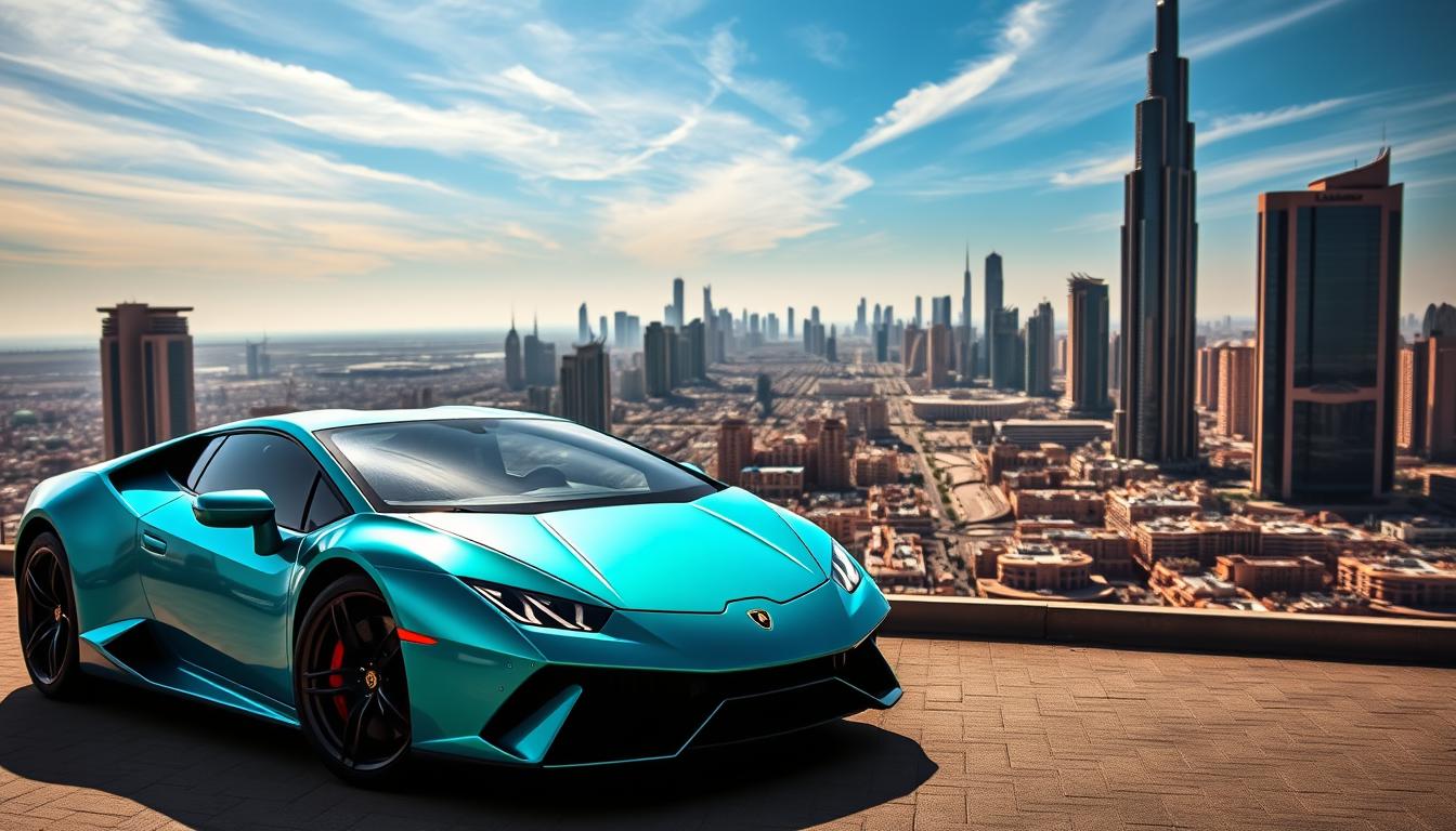 How much is it to rent a Lambo in Dubai for a day?